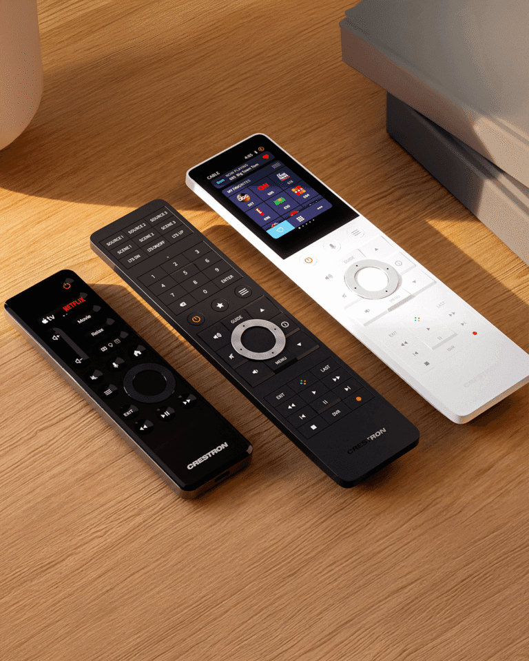 luxury home automation keypad touch panel remote control