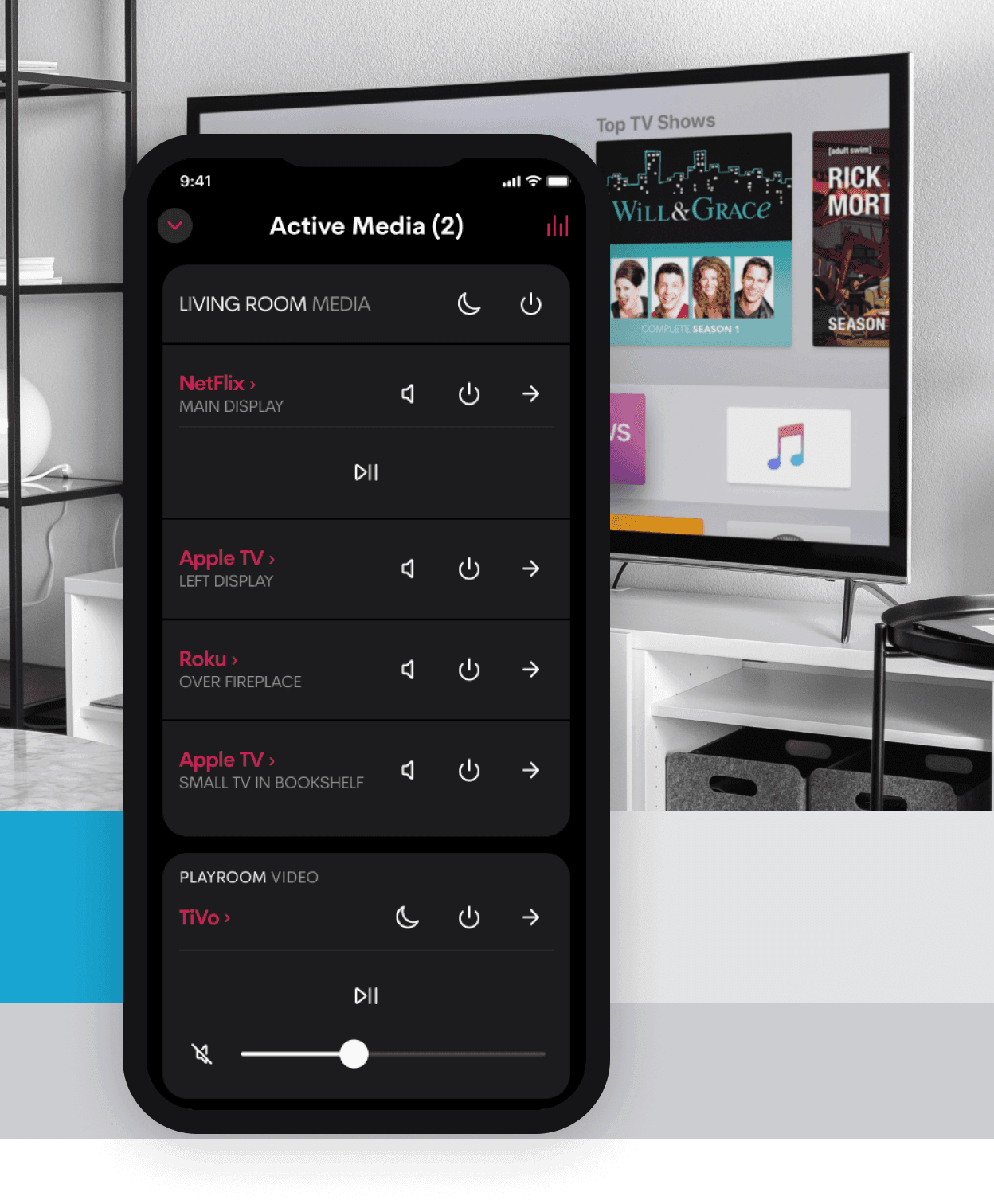 Smart automation system controlling AV setup — Beyond Alliance.